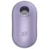 Satisfyer Pro To Go 2 - акумулаторен, вълнов стимулатор за клитор (лилав)