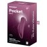 Satisfyer Pocket Pro 1 - акумулаторен клитор стимулатор (лилав)