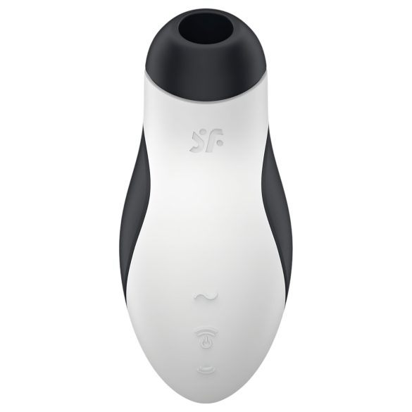 Satisfyer Orca - водоустойчив клитор стимулатор с въздушни вълни - черно-бял
