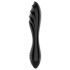 Satisfyer Dazzling Crystal 1 - двоен стъклен вибратор (черен)