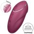 Satisfyer Tap & Climax 1 - 2 в 1 вибратор и клитор стимулиращ (червен)
