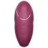 Satisfyer Tap & Climax 1 - вибратор и клитор стимулатор 2в1 - червен
