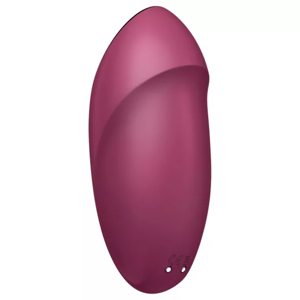 Satisfyer Tap & Climax 1 - вибратор и клитор стимулатор 2в1 - червен