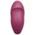 Satisfyer Tap & Climax 1 - вибратор и клитор стимулатор 2в1 - червен