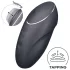 Satisfyer Tap & Climax 1 - вибратор за клитора 2 в 1 - черен
