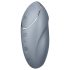 Satisfyer Tap & Climax 1 - 2 в 1 клиторен вибратор (сиво)