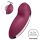 Satisfyer Tap & Climax 2 - 2в1 вълнуващ вибратор (червен)