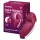 Satisfyer Tap & Climax 2 - 2-в-1 клиторстимулатор и вибратор (червен)