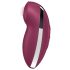 Satisfyer Tap & Climax 2 - 2в1 вълнуващ вибратор (червен)
