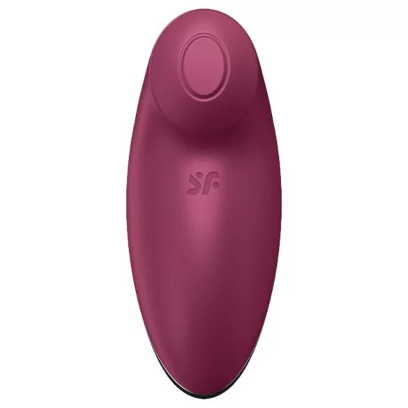 Satisfyer Tap & Climax 2 - 2-в-1 клиторстимулатор и вибратор (червен)