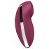 Satisfyer Tap & Climax 2 - 2в1 вълнуващ вибратор (червен)
