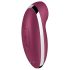 Satisfyer Tap & Climax 2 - 2в1 вълнуващ вибратор (червен)