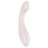 Satisfyer G-Force - акумулаторен, водоустойчив G-точков вибратор (бежов)
