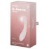 Satisfyer G-Force - акумулаторен, водоустойчив G-точков вибратор (бежов)