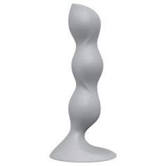   Satisfyer Triple Ball-R - дилдо с топчета - сиво