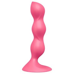   Satisfyer Triple Ball-R - анален вибратор с топчета - розов