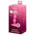 Satisfyer Triple Ball-R - анален вибратор с топчета - розов