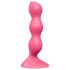 Satisfyer Triple Ball-R - анален вибратор с топчета - розов
