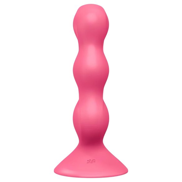 Satisfyer Triple Ball-R - анален вибратор с топчета - розов