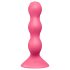 Satisfyer Triple Ball-R - анален вибратор с топчета - розов