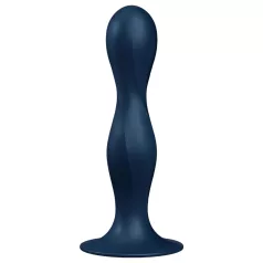   Satisfyer - тежест за тазово дъно - двойна топка - силикон, син