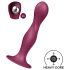Satisfyer Double Ball-R - дилдо с вендуза и тежести - червен