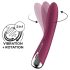 Satisfyer Spinning Vibe 1 - въртящ се G-точков вибратор (червен)