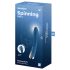 Satisfyer Spinning Vibe 1 - въртящо се G-точково вибраторче (синьо)