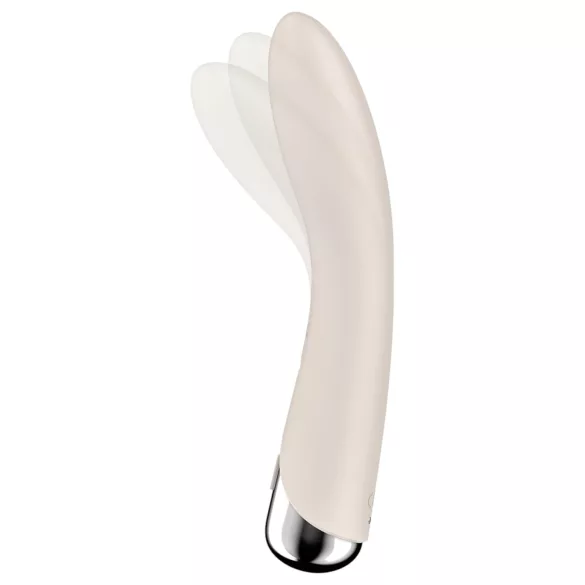 Satisfyer Spinning Vibe 1 - въртящ се G-точка вибратор - бежов