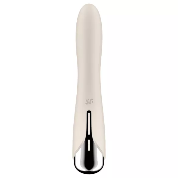 Satisfyer Spinning Vibe 1 - въртящ се G-точка вибратор - бежов