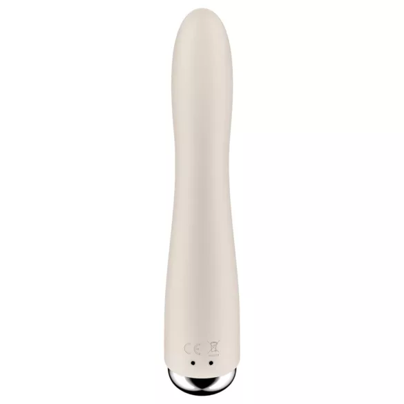 Satisfyer Spinning Vibe 1 - въртящ се G-точка вибратор - бежов