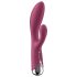Satisfyer Spinning Rabbit 1 - вибратор за клитор с въртящо се рамо - червен
