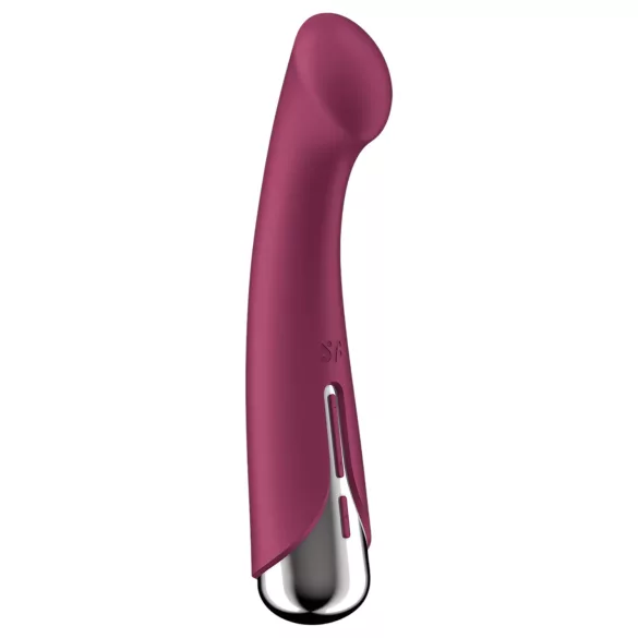 Satisfyer Spinning G-Spot 1 - вибратор за G-точка с въртяща глава - червен
