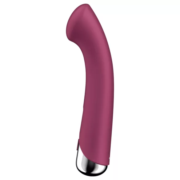 Satisfyer Spinning G-Spot 1 - вибратор за G-точка с въртяща глава - червен