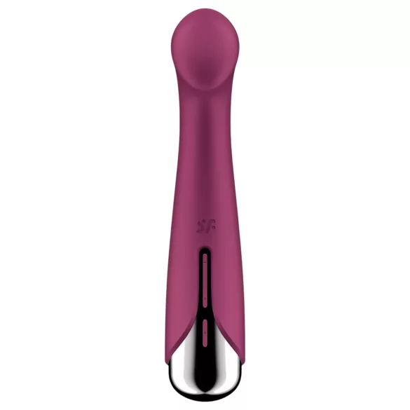 Satisfyer Spinning G-Spot 1 - вибратор за G-точка с въртяща глава - червен