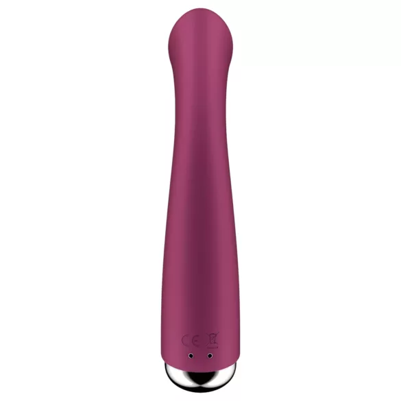 Satisfyer Spinning G-Spot 1 - вибратор за G-точка с въртяща глава - червен