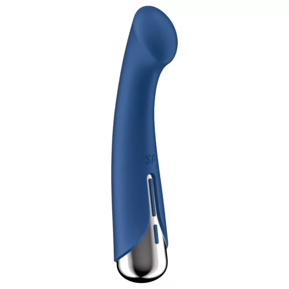 Satisfyer Spinning G-Spot 1 - вибратор за G-точка с въртяща глава - син