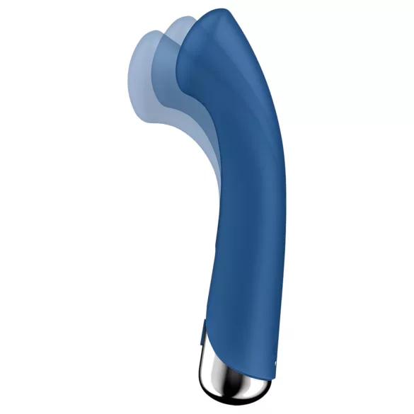 Satisfyer Spinning G-Spot 1 - вибратор за G-точка с въртяща глава - син