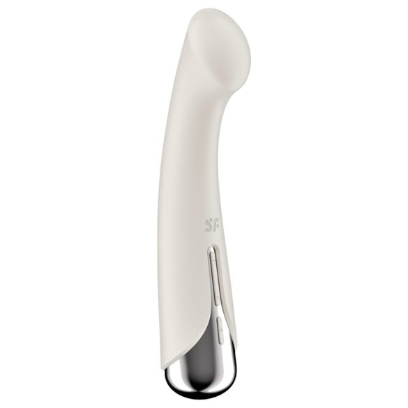 Satisfyer Spinning G-Spot 1 - въртящ се вибратор за G-точка (бежов)