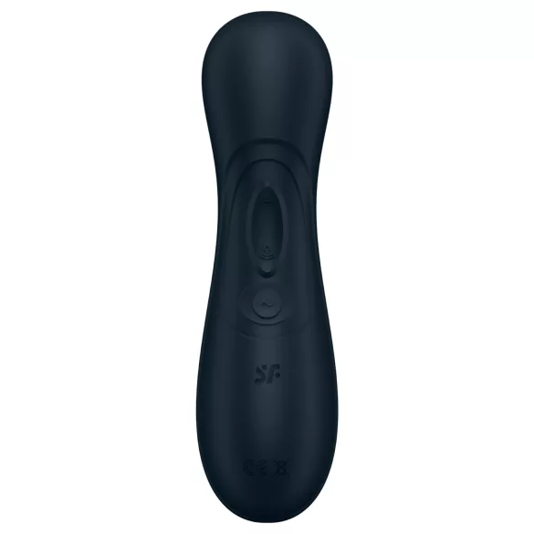 Satisfyer Pro2 Gen3 - вибратор за клитор с въздушни вълни с управление чрез приложение (тъмносив)
