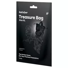   Satisfyer Treasure Bag XL - дискретна чанта за съхранение - голяма - черна