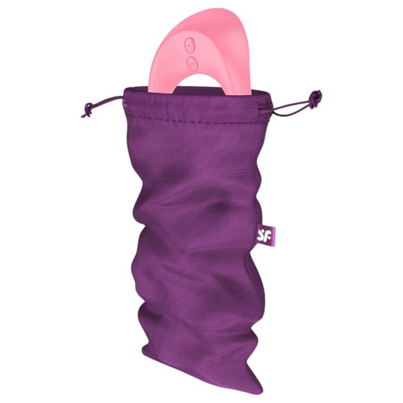 Satisfyer Чанта за съкровища - дискретна чанта за съхранение - средна (лилава)
