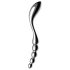 Satisfyer Star Force 1 – стоманено дилдо с топчета (сребърно)