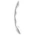 Satisfyer Cosmic Crest 2 - метален дилдо с вълнообразна форма - сребрист