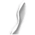 Satisfyer Cosmic Crest 2 - метален дилдо с вълнообразна форма - сребрист