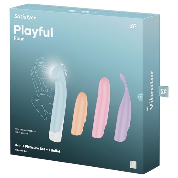 Satisfyer - вибратор комплект - 4 части