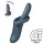 Satisfyer Heat Flex 4 - вибратор за клитор с нагряваща функция - сив
