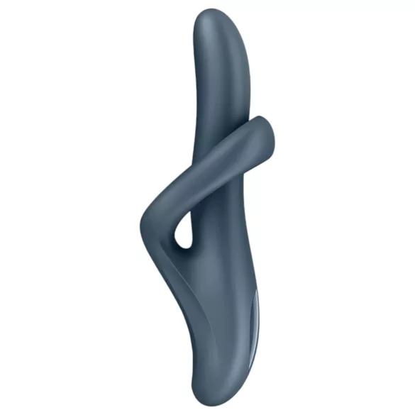 Satisfyer Heat Flex 4 - вибратор за клитор с нагряваща функция - сив