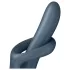 Satisfyer Heat Flex 4 - вибратор с нагряващо рамо за клитор (сив)