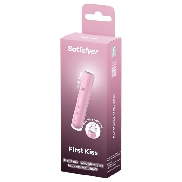 Satisfyer First Kiss - възбуждащ клиторен стимулатор (червен)
